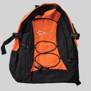 Orange Backpack