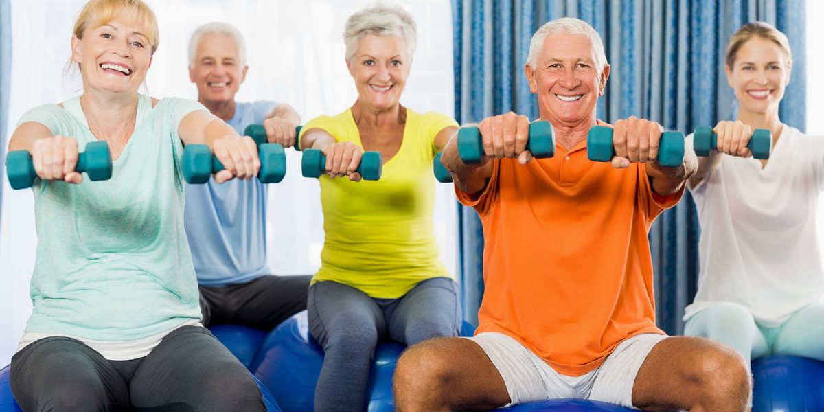 Older adults exercise classes