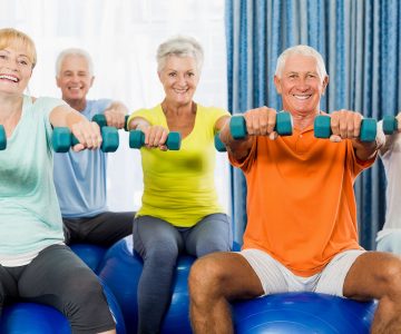 Older adults exercise classes