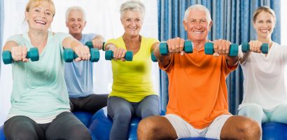 Older adults exercise classes