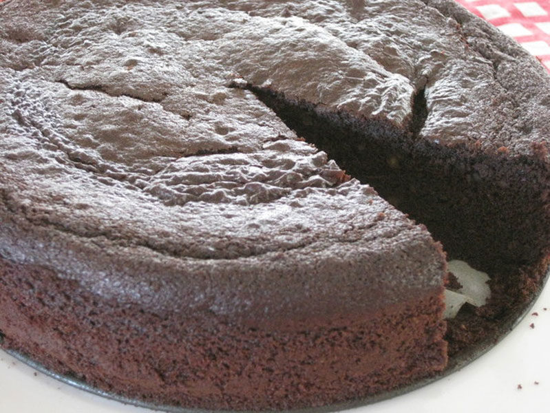 Magic Bean flourless chocolate cake Recipe