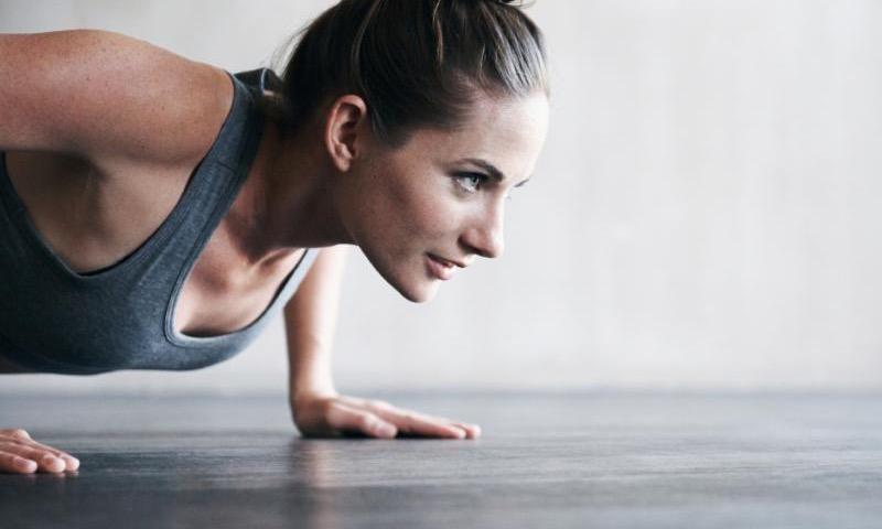 Pushup Closeup